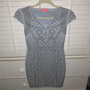 STUDDED MINI DRESS from boutique